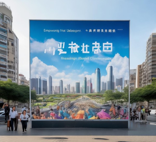 荆州市市政规划户外广告助力城市发展,提升居民形象