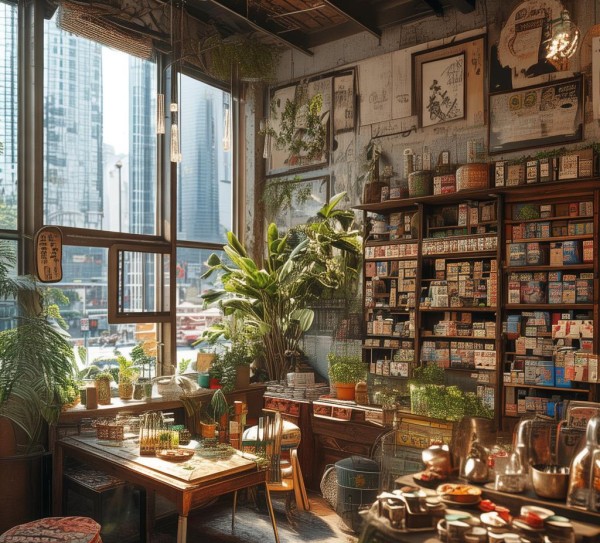 奶茶店,城市与生活的完美融合