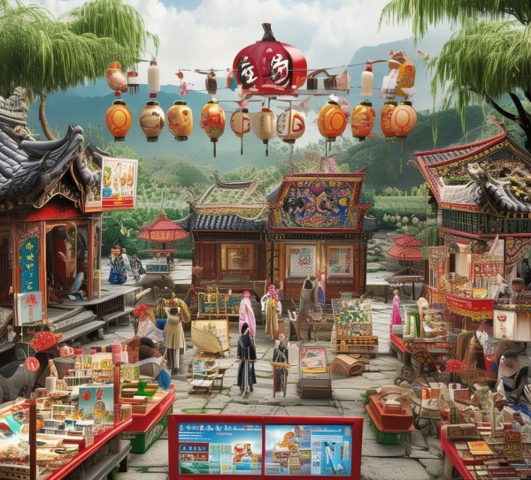 国风广告案例与宣传图片大全