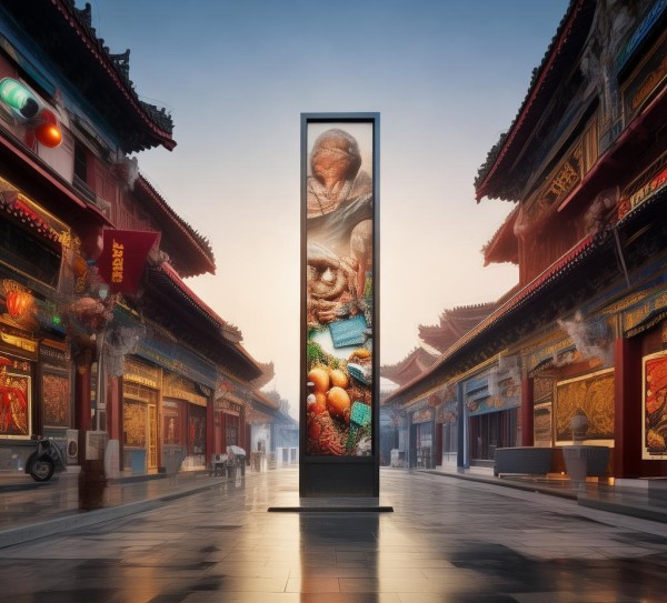 西安广告,映照城市发展与文化