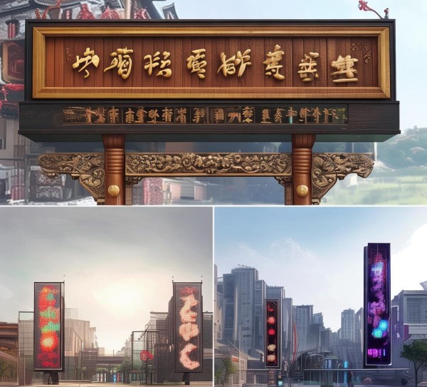 江庄广告牌设计的历史变迁,从古至今的探索与启示