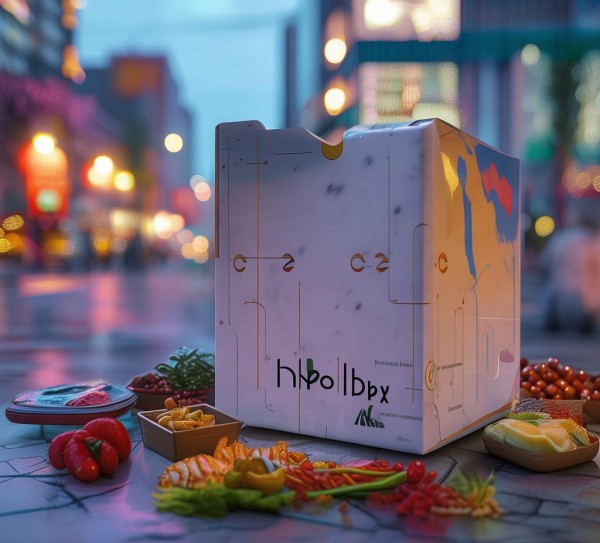 Hello Box 品牌,外卖广告策划案例