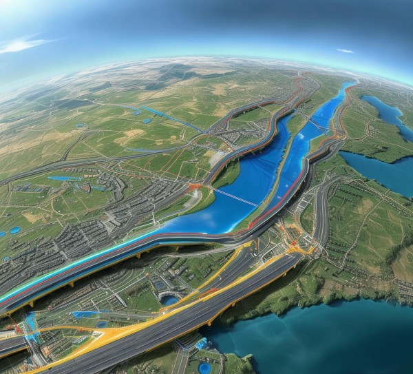 黄河改道规划图,Largest Road Expansion in China’s Long Road Network