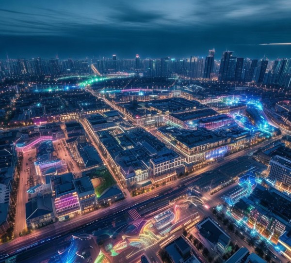 无锡广告灯光设计规划图,城市视觉表现的创新路径