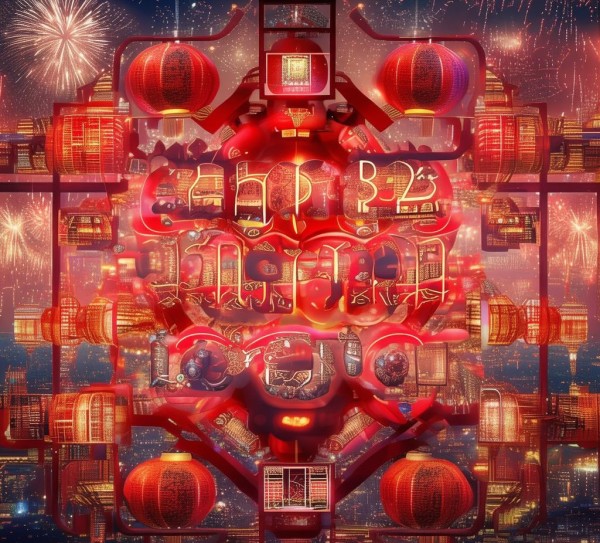新年广告设计,视觉与创新解决方案