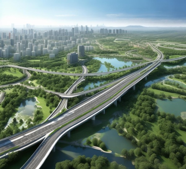 贵港二环路规划图,leftrightarrow between city and nature