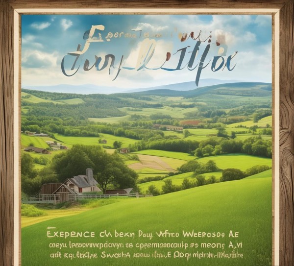 农庄广告设计,让农庄生活更美好