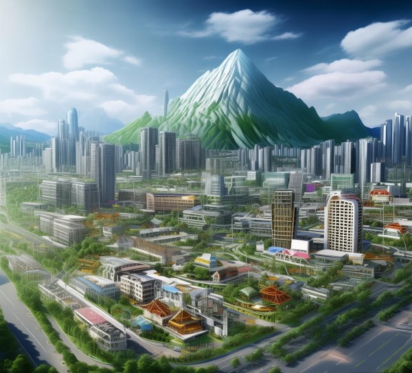 平顶山的城市规划图，助力城市现代化的视觉引擎