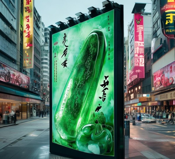 翡翠广告，经典案例与现代创新的完美融合