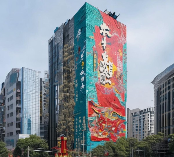 江苏地标广告牌,设计与文化交融