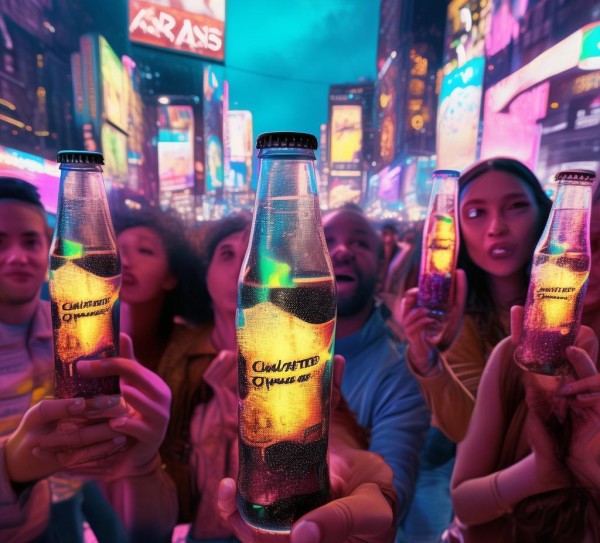 可乐广告视觉盛宴,让每一滴都闪耀