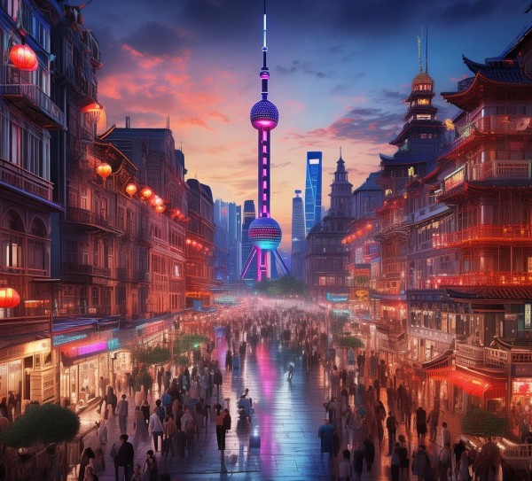真实的上海，一场视觉盛宴