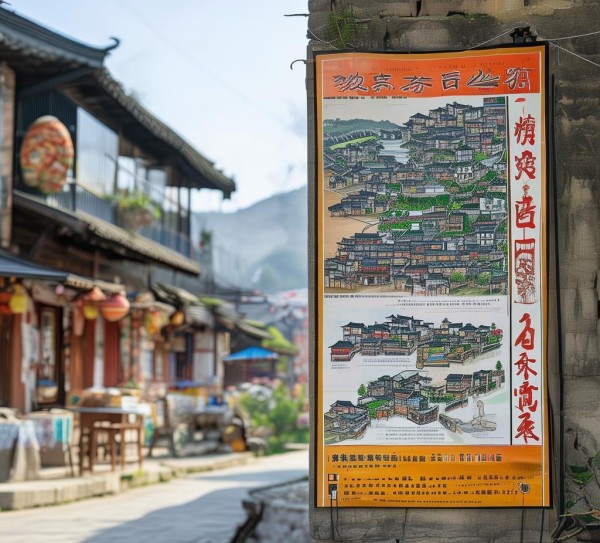 张庄村广告张贴规划方案