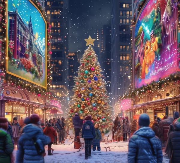 圣诞节,holiday magic with our perfect ads