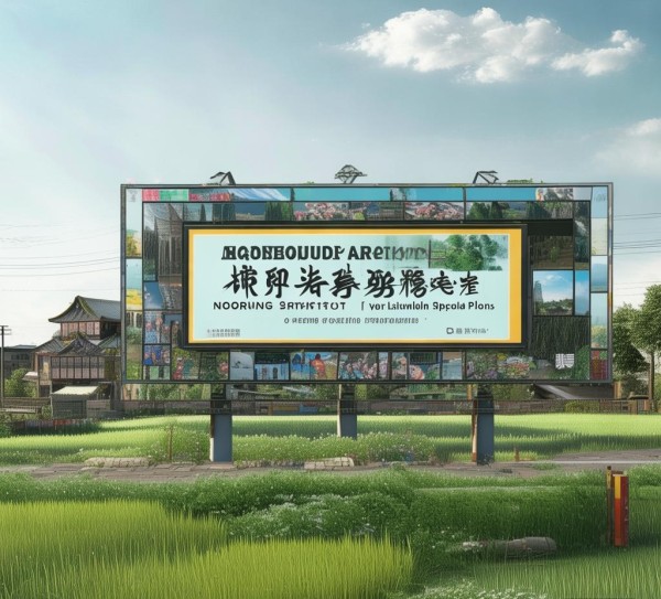 孟津户外广告专项规划助力乡村振兴,提升乡村经济和家庭生活质量,促进乡村发展